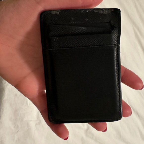 Men’s black LV cardholder - Picture 3 of 5